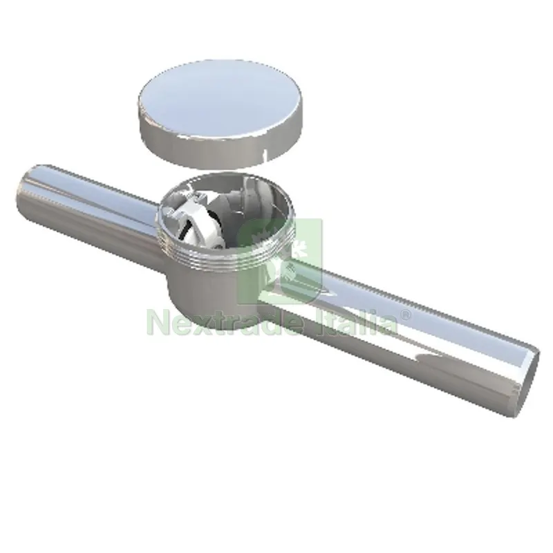VALVOLA ANTI RIFLUSSO ORIZZONTALE CROMATO Diam. 32 mm — Rubinetti e valvole — rif. FERX.DIA371-B0750CR-032 VALVOLA ANTI RIFLUSSO ORIZZONTALE CROMATO Diam. 32 mm — Rubinetti e valvole — rif. FERX.DIA371-B0750CR-032