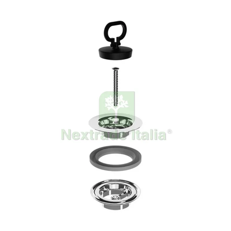 PILETTA SIMPLEX ALLUMINIO TAPPO CON MANIGLIA 1"1/4 — Maniglie e pomelli — rif. FERX.DIA371-B0927MG PILETTA SIMPLEX ALLUMINIO TAPPO CON MANIGLIA 1"1/4 — Maniglie e pomelli — rif. FERX.DIA371-B0927MG