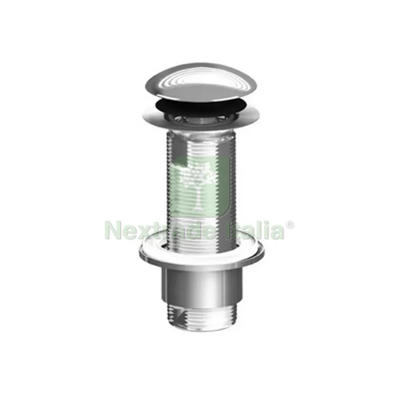 PILETTA PER SIFONI ABS CON TAPPO CLICK-CLACK IN INOX - — Scarichi e sifoni — rif. FERX.DIA371-B0973 PILETTA PER SIFONI ABS CON TAPPO CLICK-CLACK IN INOX - — Scarichi e sifoni — rif. FERX.DIA371-B0973
