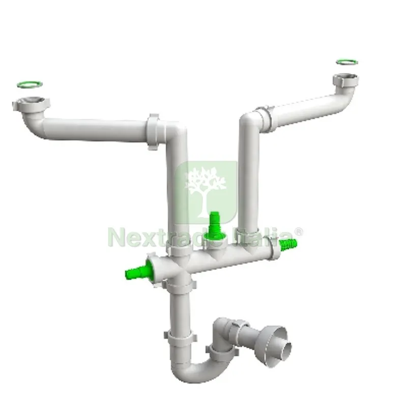 SIFONE LAVELLO SALVA-SPAZIO "SPACE 2" 1"1/2 — Sanitari e ceramiche — rif. FERX.DIA371-B1520CP-08