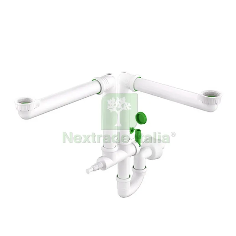 SIFONE SALVA SPAZIO 2 VIE RING-ONE PER LAVELLI CUCINE 1"1/2 — Scarichi e sifoni — rif. FERX.DIA371-B15220CP-08 SIFONE SALVA SPAZIO 2 VIE RING-ONE PER LAVELLI CUCINE 1"1/2 — Scarichi e sifoni — rif. FERX.DIA371-B15220CP-08