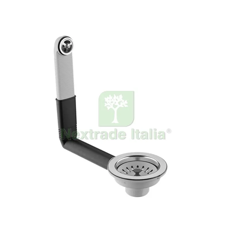 Pilette Hook Eco C/Troppo Pieno Tondo 1"1/2 x 110 — Pile e batterie — rif. FERX.DIA371-B19130TE Pilette Hook Eco C/Troppo Pieno Tondo 1"1/2 x 110 — Pile e batterie — rif. FERX.DIA371-B19130TE