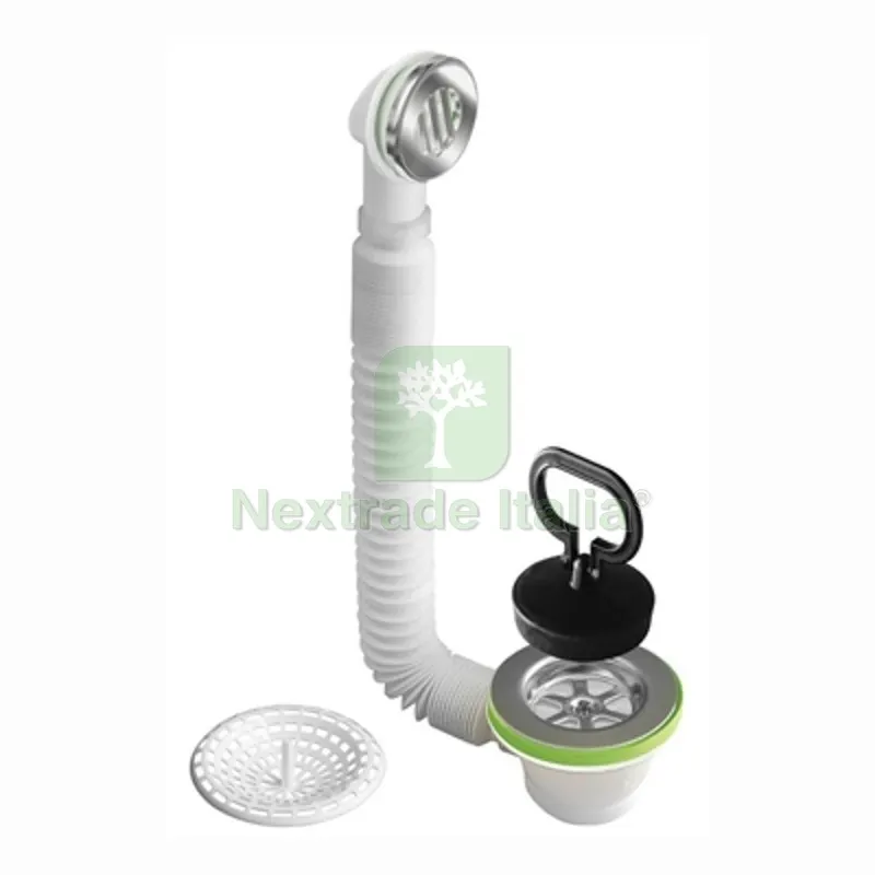 Pilettone con Troppo Pieno Tondo 1"1/2x40 — Pile e batterie — rif. FERX.DIA371-B1945MG