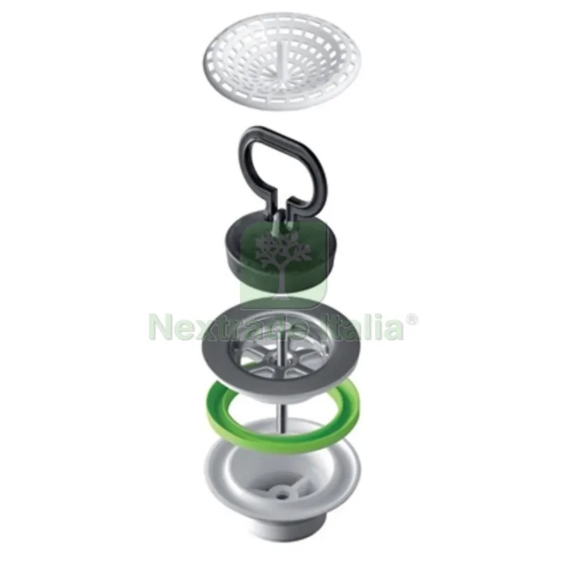 PILETTA PER LAVELLI CON GATTINARA IN ACCIAIO INOX 1" 1/2 — Scarichi e sifoni — rif. FERX.DIA371-B1950M PILETTA PER LAVELLI CON GATTINARA IN ACCIAIO INOX 1" 1/2 — Scarichi e sifoni — rif. FERX.DIA371-B1950M