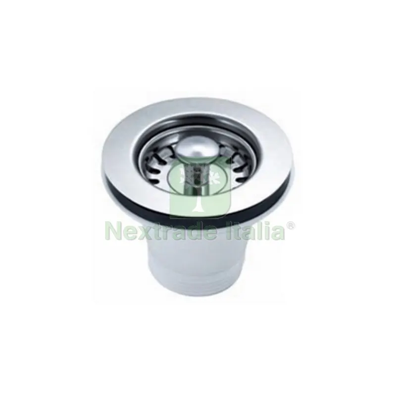 PILETTA CON CESTELLO PER LAVELLI IN CERAMICA Diam. 85 — Scarichi e sifoni — rif. FERX.DIA371-B1989 PILETTA CON CESTELLO PER LAVELLI IN CERAMICA Diam. 85 — Scarichi e sifoni — rif. FERX.DIA371-B1989