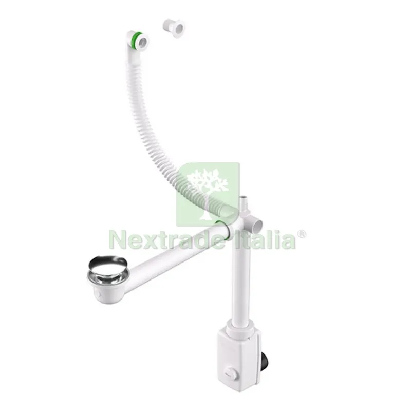 SIFONE PER LAVABO CON PILETTA CLICK CLACK D.65 ISIDORO D. 32/40 — Scarichi e sifoni — rif. FERX.DIA371-B2541IS