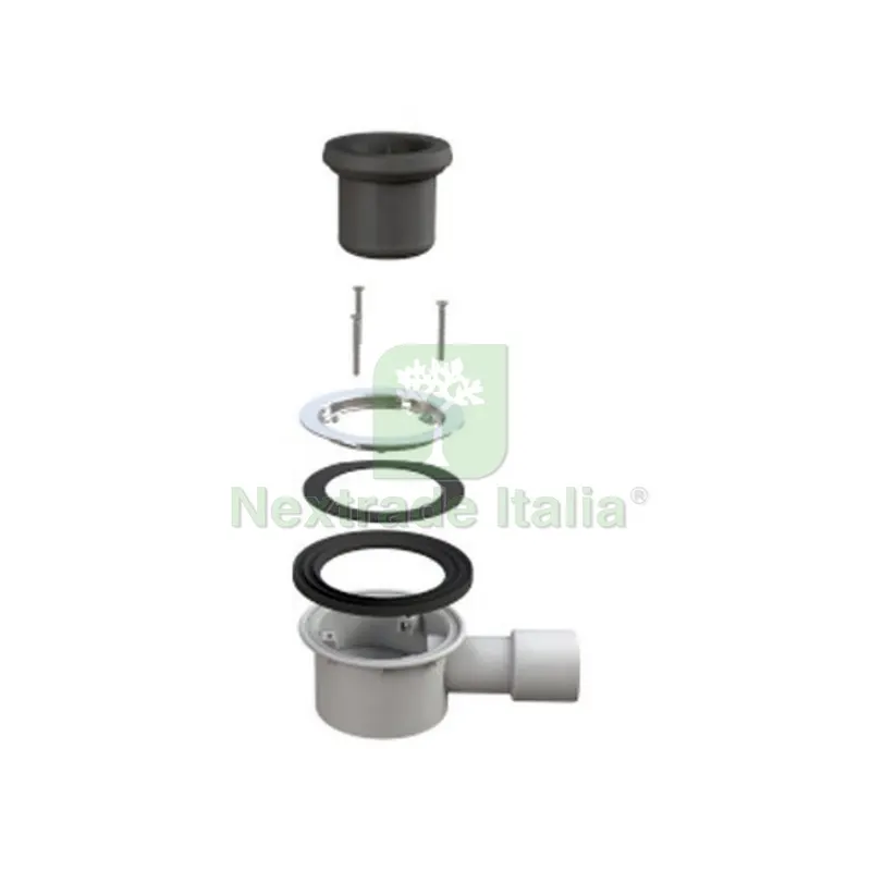 Piletta per Piatti Doccia D. 90 Diam. 90 — Scarichi e sifoni — rif. FERX.DIA371-B5050ST