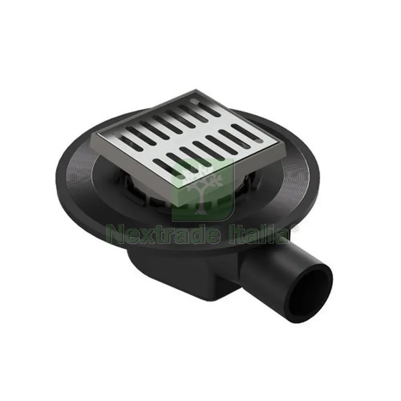 POZZETTO GO-GO CON GRIGLIA INOX Diam. 40/50 — Scarichi e sifoni — rif. FERX.DIA371-B6195-040