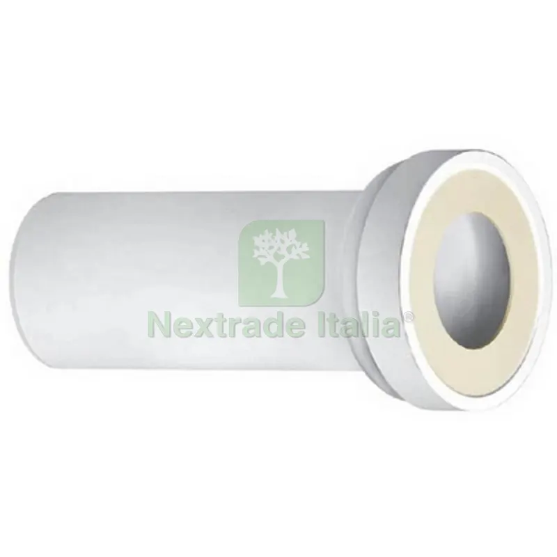 MANICOTTO PER W.C. RIGIDO PVC Diam. 100 x 180 — Tubi e raccordi — rif. FERX.DIA371-B8430 MANICOTTO PER W.C. RIGIDO PVC Diam. 100 x 180 — Tubi e raccordi — rif. FERX.DIA371-B8430