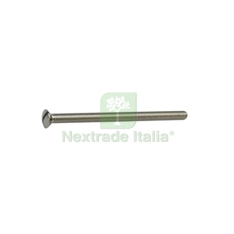 VITE OTTONE NICHELATO mm. 6 x 70 — Viti — rif. FERX.DIA371-BVT-4130 VITE OTTONE NICHELATO mm. 6 x 70 — Viti — rif. FERX.DIA371-BVT-4130