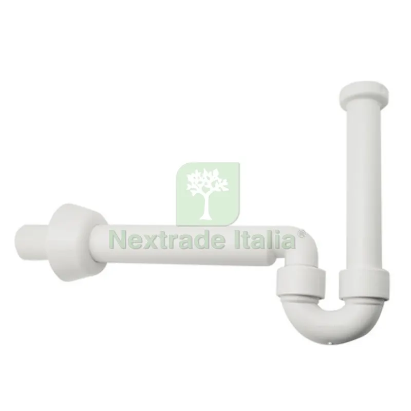 SIFONE AD "S" PER BIDET PP BIANCO Diam. 40 mm - G 1"1/4 — Scarichi e sifoni — rif. FERX.DIA371-G151101-111