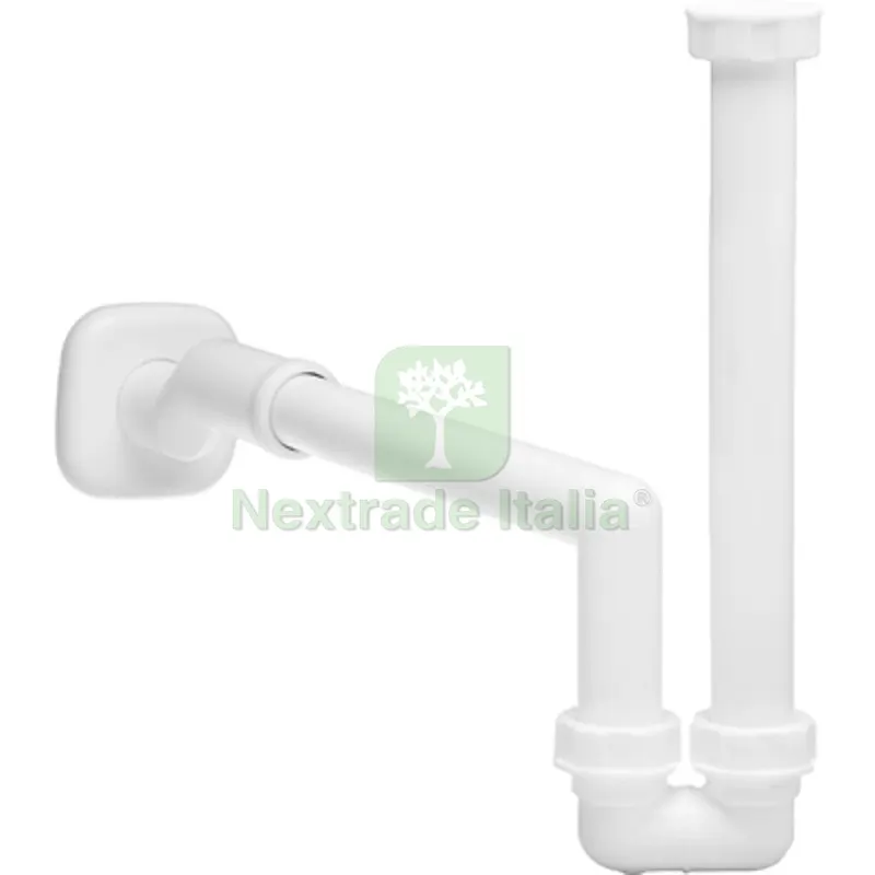 SIFONE ECCENTRICO PER BIDET Bianco — Scarichi e sifoni — rif. FERX.DIA371-L1643-001 SIFONE ECCENTRICO PER BIDET Bianco — Scarichi e sifoni — rif. FERX.DIA371-L1643-001