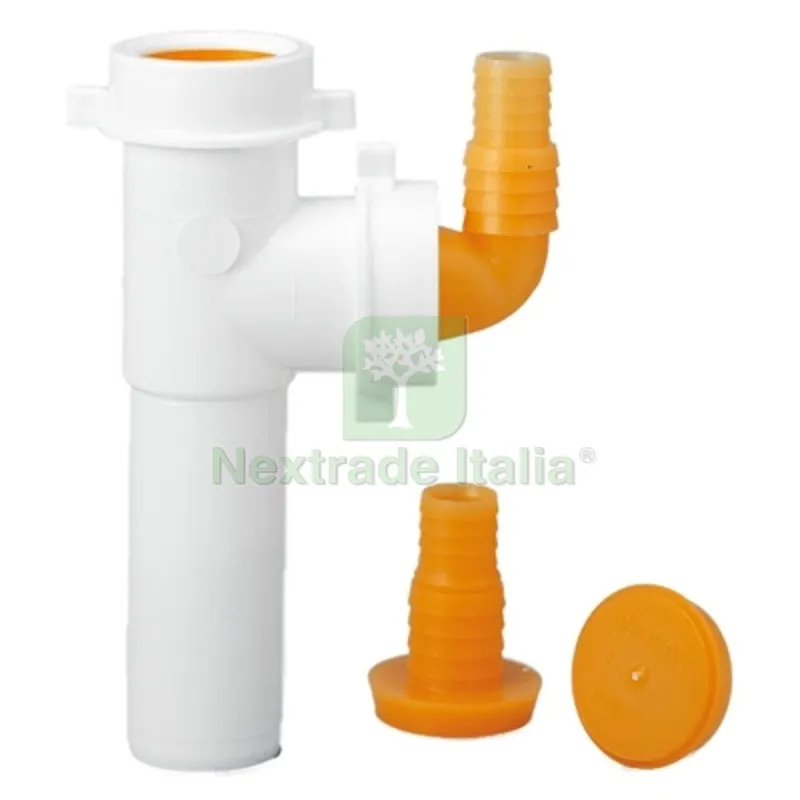 Raccordo 2 VIE Diam. 40 con Attacco Lavatrici e Lavastoviglie 120MM Diam. 40 x 120mm — Cucina e coltelleria — rif. FERX.DIA371-L82404-03 Raccordo 2 VIE Diam. 40 con Attacco Lavatrici e Lavastoviglie 120MM Diam. 40 x 120mm — Cucina e coltelleria — rif. FERX.DIA371-L82404-03
