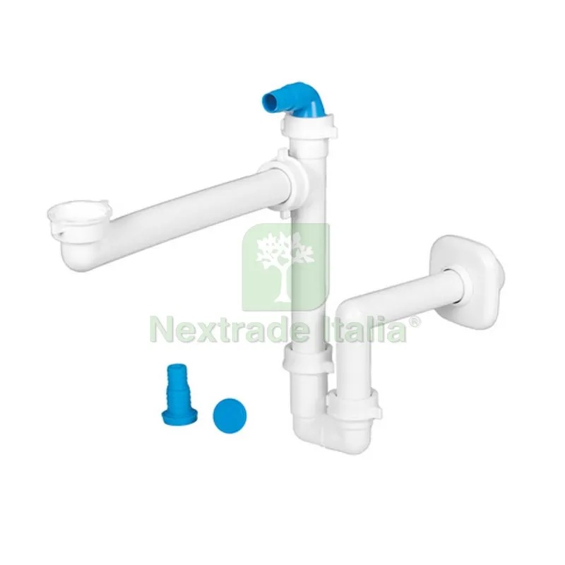 SIFONE SALVASPAZIO PER LAVABO 1" - 1"1/4 D. 32-40 mm — Scarichi e sifoni — rif. FERX.DIA371-LA111502