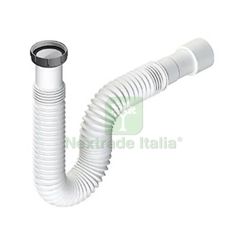 Tubo Estensibile con Ghiera in Metallo 1"1/2 x 40/50 — Tubi e raccordi — rif. FERX.DIA371-M1224-084050 Tubo Estensibile con Ghiera in Metallo 1"1/2 x 40/50 — Tubi e raccordi — rif. FERX.DIA371-M1224-084050