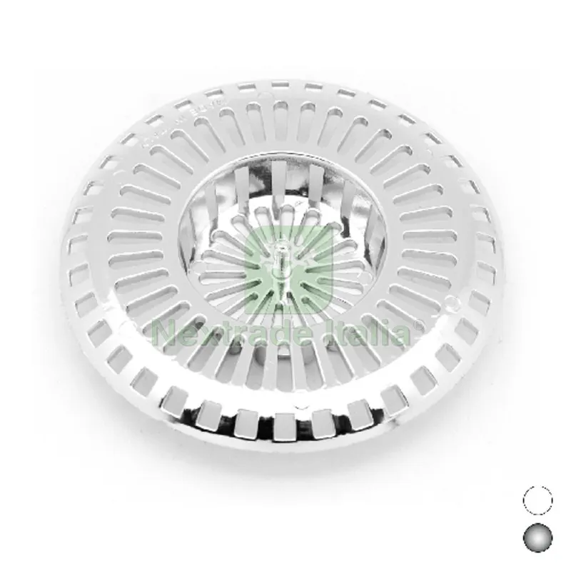 GRIGLIA DIAM. 9 CM PER FORO LAVELLO DIAM. 4.5 CM Bianca — Sanitari e ceramiche — rif. FERX.DIA371-M2003-BI