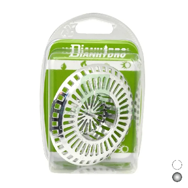 GRIGLIA DIAM. 9 CM PER FORO LAVELLO DIAM. 4.5 CM BLISTER Cromo — Sanitari e ceramiche — rif. FERX.DIA371-M2003Y-CR GRIGLIA DIAM. 9 CM PER FORO LAVELLO DIAM. 4.5 CM BLISTER Cromo — Sanitari e ceramiche — rif. FERX.DIA371-M2003Y-CR