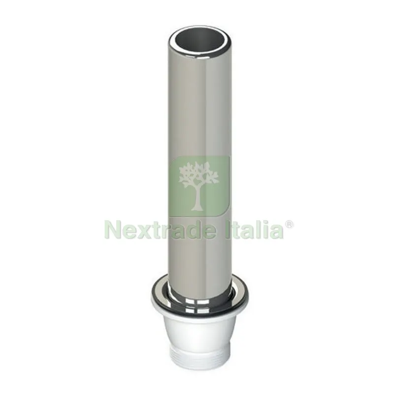PILETTA CON TUBO INOX 250 MM - — Scarichi e sifoni — rif. FERX.DIA371-M3092
