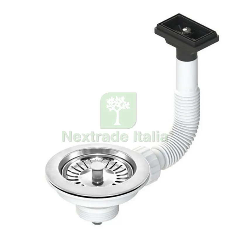 PILETTA 114 MM TROPPO PIENO RETTANGOLARE 1"1/2 — Scarichi e sifoni — rif. FERX.DIA371-M3107