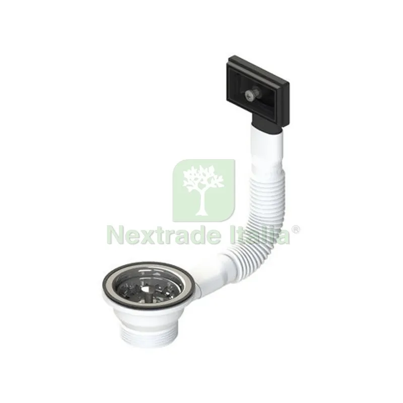 PILETTA D.70 MM TAPPO CESTELLO CON TROPPIENO RETTANGOLARE 1"1/2 — Scarichi e sifoni — rif. FERX.DIA371-M31084