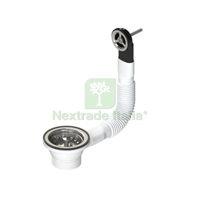 Piletta D.70 MM Tappo Cestello con Troppopieno Rotondo 1"1/2 — Scarichi e sifoni — rif. FERX.DIA371-M31085