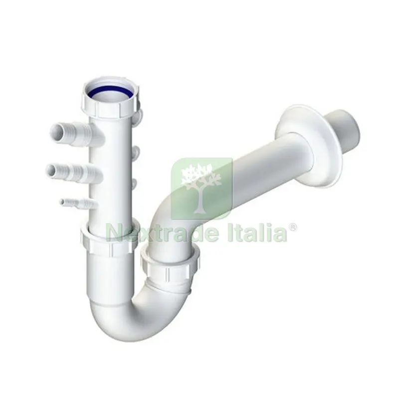Sifone per Lavello a U con Attacco Multifunzione Hermes 1"1/2 Uscita D.40 — Sanitari e ceramiche — rif. FERX.DIA371-M3603-0840 Sifone per Lavello a U con Attacco Multifunzione Hermes 1"1/2 Uscita D.40 — Sanitari e ceramiche — rif. FERX.DIA371-M3603-0840