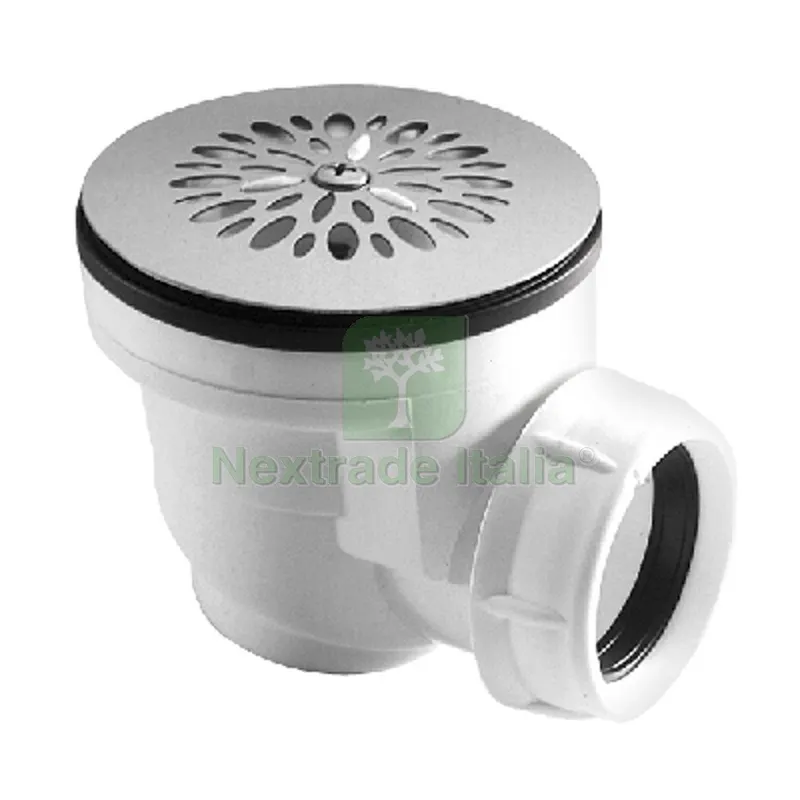 PILETTA SIFONATA CON GRIGLIA INOX Diam. 60 — Scarichi e sifoni — rif. FERX.DIA371-RPSX-060 PILETTA SIFONATA CON GRIGLIA INOX Diam. 60 — Scarichi e sifoni — rif. FERX.DIA371-RPSX-060