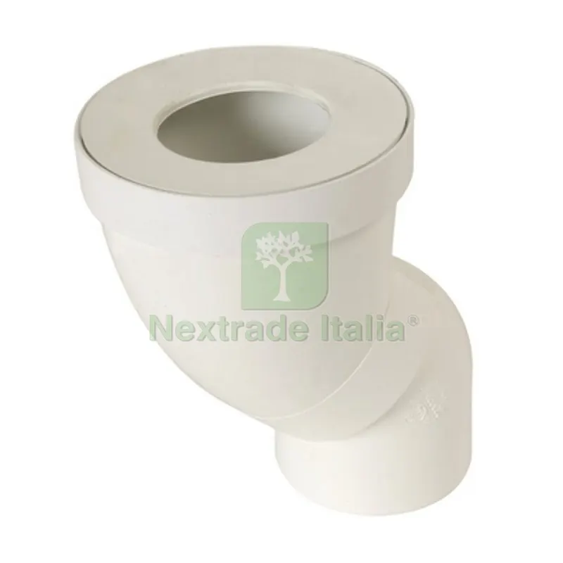 CURVA WC ORIENTABILE 360° C Diam. 100 — Tubi e raccordi — rif. FERX.DIA371-RPWOR