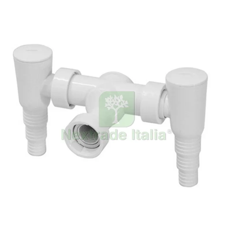 Sifone con Doppio Attacco Scarico per Lavatrice Diam. 25/22/19 — Scarichi e sifoni — rif. FERX.DIA372-4001