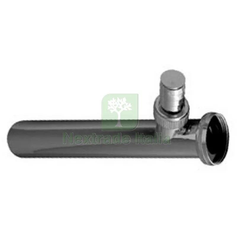 CANOTTO FLANGIATO CROMATO CON ATTACCO LAVATRICE 1" 1/4 x 32 mm — Tubi e raccordi — rif. FERX.DIA372-4032-0732 CANOTTO FLANGIATO CROMATO CON ATTACCO LAVATRICE 1" 1/4 x 32 mm — Tubi e raccordi — rif. FERX.DIA372-4032-0732
