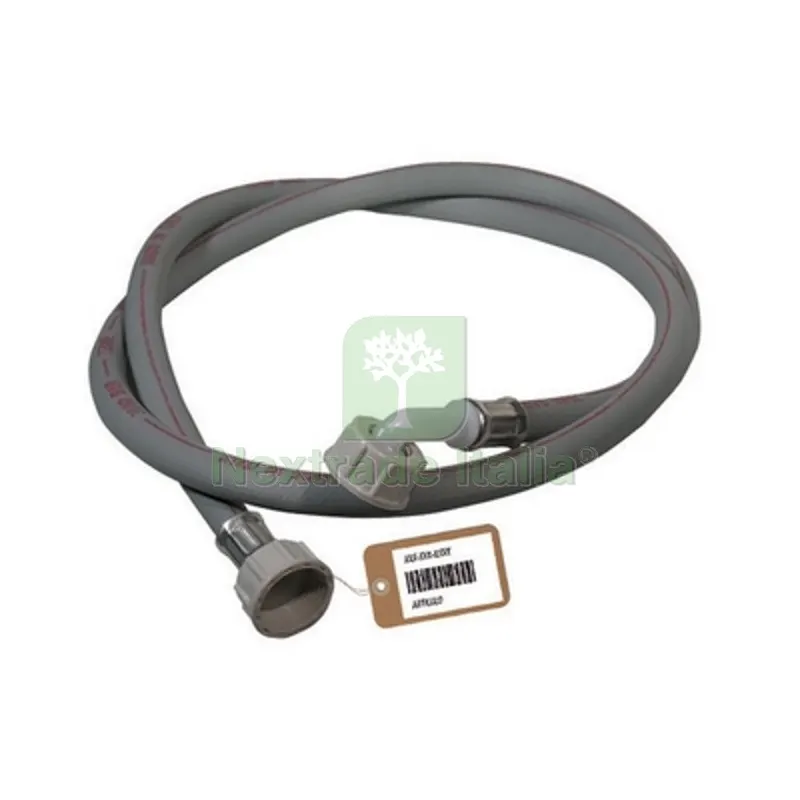 TUBO CARICO LAVATRICE CON CURVA F-BRICO mt. 2.50 — Tubi e raccordi — rif. FERX.DIA372-440F-25 TUBO CARICO LAVATRICE CON CURVA F-BRICO mt. 2.50 — Tubi e raccordi — rif. FERX.DIA372-440F-25