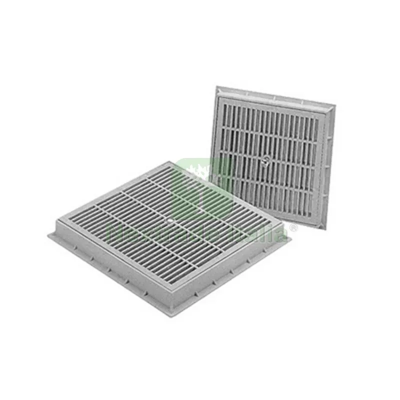 CHIUSINO GRIGLIATO CARRABILE IN PP mm. 200 x 200 — Scarichi e sifoni — rif. FERX.DIA380-501-20 CHIUSINO GRIGLIATO CARRABILE IN PP mm. 200 x 200 — Scarichi e sifoni — rif. FERX.DIA380-501-20