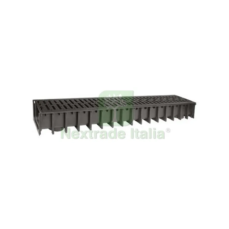 Canale in PP con Griglia in PP A15 100x100 - 1000 mm — Cavi e fili — rif. FERX.DIA380-5846-1010 Canale in PP con Griglia in PP A15 100x100 - 1000 mm — Cavi e fili — rif. FERX.DIA380-5846-1010