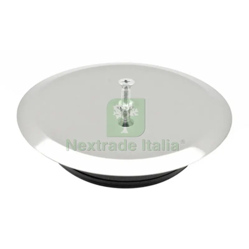 TAPPO AD ESPANSIONE CHIUSO CON PIATTELLO INOX Diam. 120 — Tubi e raccordi — rif. FERX.DIA381-600-12 TAPPO AD ESPANSIONE CHIUSO CON PIATTELLO INOX Diam. 120 — Tubi e raccordi — rif. FERX.DIA381-600-12