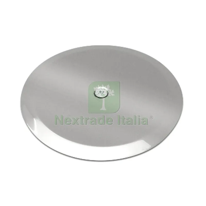 PIATTELLO SUPERIORE IN ACCIAIO Diam. 150 mm — Scarichi e sifoni — rif. FERX.DIA381-605-15 PIATTELLO SUPERIORE IN ACCIAIO Diam. 150 mm — Scarichi e sifoni — rif. FERX.DIA381-605-15
