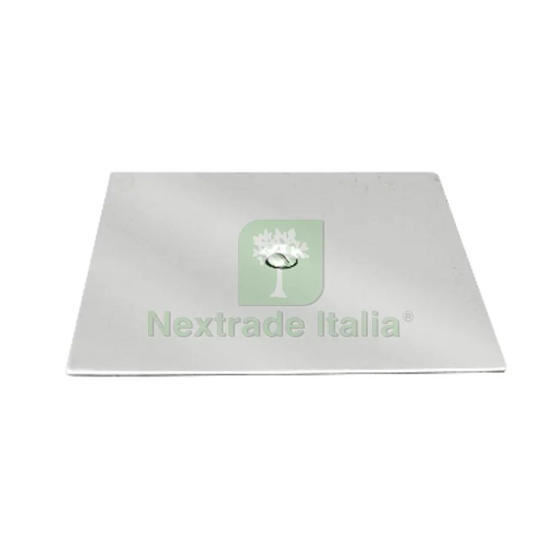 PIASTRA IN ACCIAIO QUADRATA 150 X 150 mm — Scarichi e sifoni — rif. FERX.DIA381-606-15 PIASTRA IN ACCIAIO QUADRATA 150 X 150 mm — Scarichi e sifoni — rif. FERX.DIA381-606-15