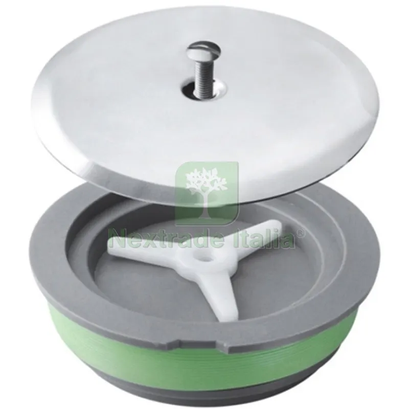 TAPPO AD ESPANSIONE PER SIFONI A PAVIMENTO PIATTELLO 125 MM Diam. 90 - Piattello 125mm — Tubi e raccordi — rif. FERX.DIA381-610-090 TAPPO AD ESPANSIONE PER SIFONI A PAVIMENTO PIATTELLO 125 MM Diam. 90 - Piattello 125mm — Tubi e raccordi — rif. FERX.DIA381-610-090