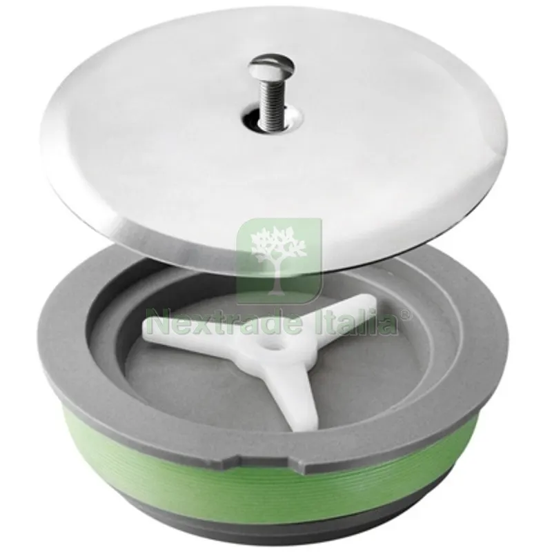 TAPPO AD ESPANSIONE PER SIFONE A PAVIMENTO Diam. 100 — Tubi e raccordi — rif. FERX.DIA381-611-100 TAPPO AD ESPANSIONE PER SIFONE A PAVIMENTO Diam. 100 — Tubi e raccordi — rif. FERX.DIA381-611-100