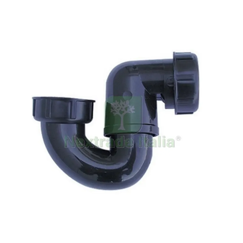 Sifone Vasca Tubolare in PP con Dado da 1" 1 / 2 1"1/2 — Scarichi e sifoni — rif. FERX.DIA382-752 Sifone Vasca Tubolare in PP con Dado da 1" 1 / 2 1"1/2 — Scarichi e sifoni — rif. FERX.DIA382-752