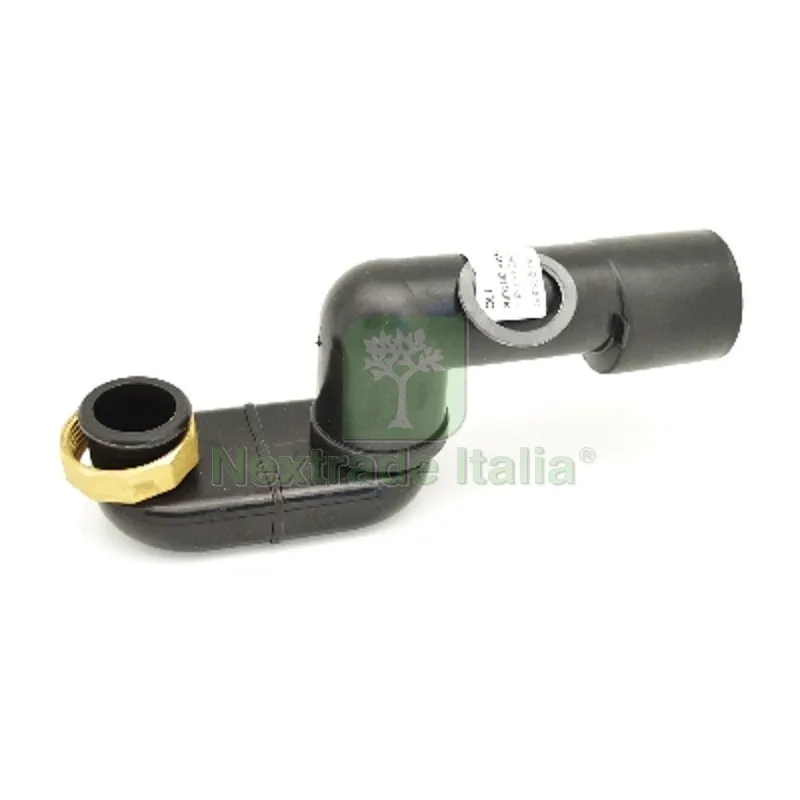 SIFONE VASCA SNODO TIPO BASSO In. 1"1/4 - Out. 50/40 — Scarichi e sifoni — rif. FERX.DIA382-V900-07