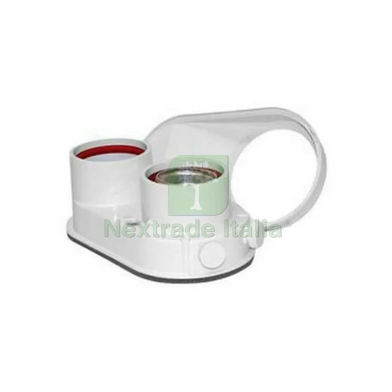 Sdoppiatore con Presa Analisi Fumi 80/80 per Scaldabagno Opalia F 80/80 — Caldaie e radiatori — rif. FERX.DIA400-SR20221354 Sdoppiatore con Presa Analisi Fumi 80/80 per Scaldabagno Opalia F 80/80 — Caldaie e radiatori — rif. FERX.DIA400-SR20221354