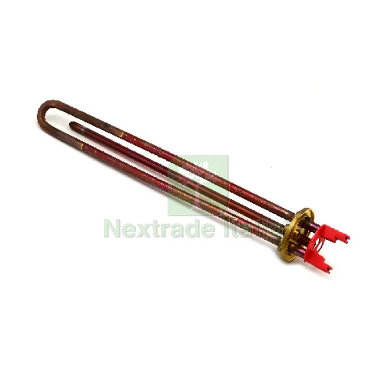 RESISTENZA DIRITTA CON FLANGIA CIRCOLARE D. 48 W 2000 L. 285 mm 230V — Tubi e raccordi — rif. FERX.DIA402-TUS312-2000