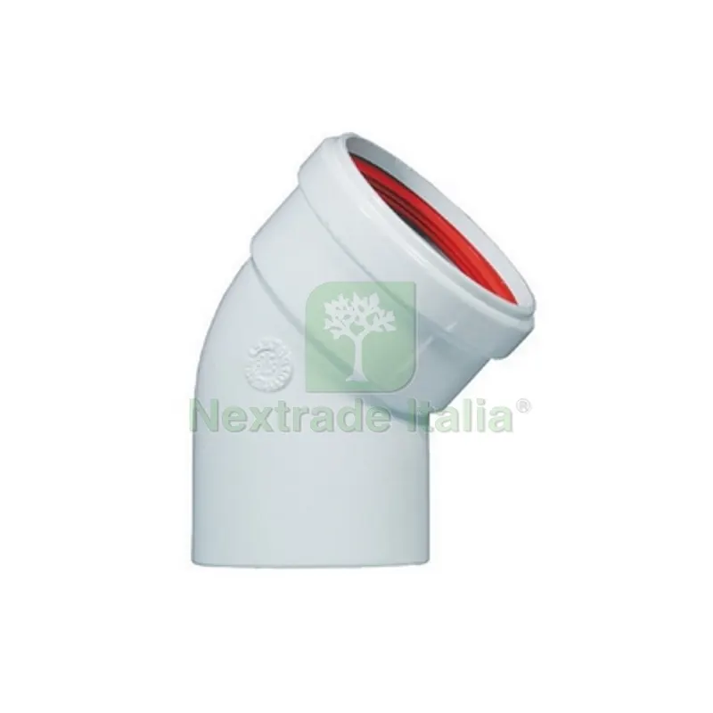Curva 45° MF DN 80 (sdoppiato) - — Tubi e raccordi — rif. FERX.DIA409-130