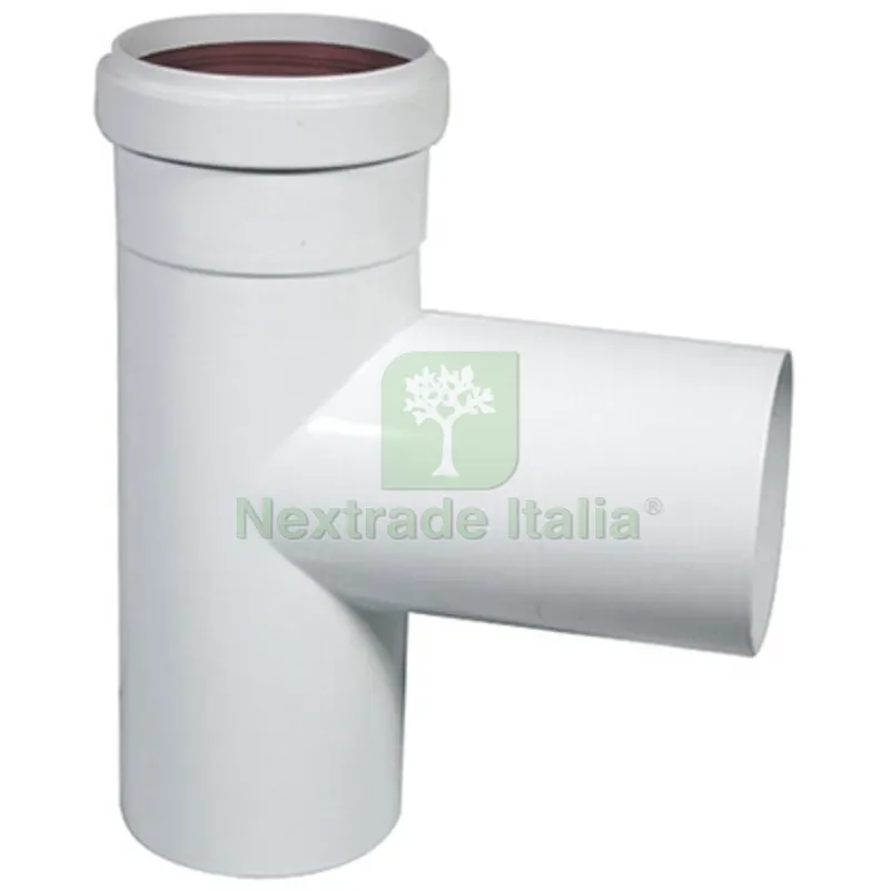 RACCORDO A TEE 90° DN 80 (SDOPPIATO) - — Tubi e raccordi — rif. FERX.DIA409-230