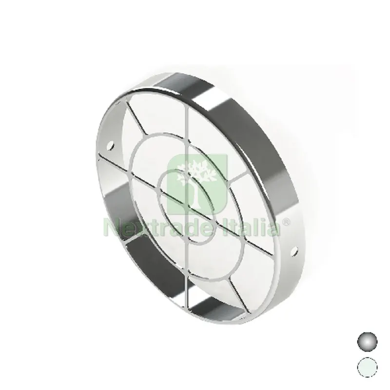 GRIGLIA ASPIRAZIONE D. 80 MM Diam. 80 - Inox — Tubi e raccordi — rif. FERX.DIA409-332-IN GRIGLIA ASPIRAZIONE D. 80 MM Diam. 80 - Inox — Tubi e raccordi — rif. FERX.DIA409-332-IN
