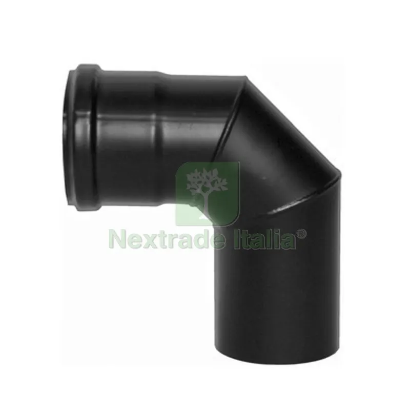 CURVA A 90° SMALTATO PELLET Diam. 80 — Stufe e camini — rif. FERX.DIA409-BP220-080 CURVA A 90° SMALTATO PELLET Diam. 80 — Stufe e camini — rif. FERX.DIA409-BP220-080