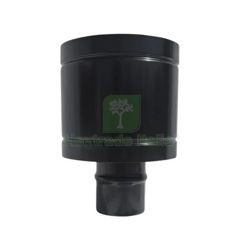 Cappello Antivento INOX304 per Canne Fumarie a Pellet Nero Diam. 80 — Stufe e camini — rif. FERX.DIA409-BP903-080