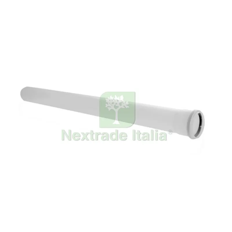 Tubo Mono-Parete in PPS H 3000 Linea Condensazione Diam. 80 — Tubi e raccordi — rif. FERX.DIA409-C095-080 Tubo Mono-Parete in PPS H 3000 Linea Condensazione Diam. 80 — Tubi e raccordi — rif. FERX.DIA409-C095-080