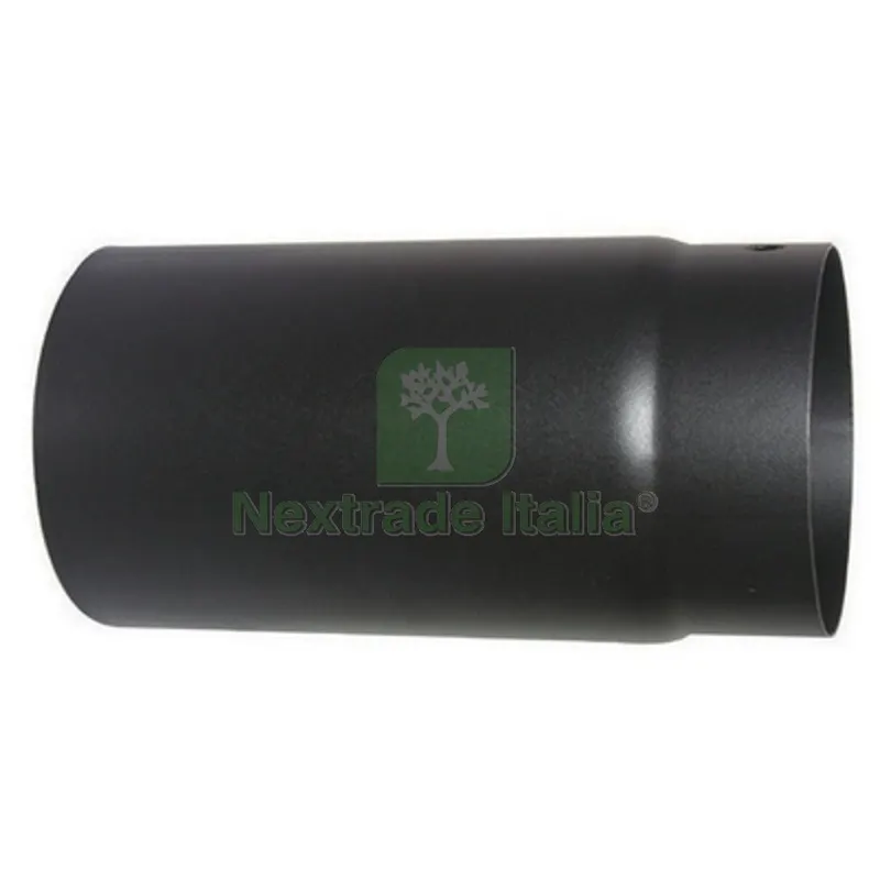 Tubo Porcellanato H 250 MM Stufa Legna Diam. 150 — Canne fumarie e fumisteria — rif. FERX.DIA409-F130-150 Tubo Porcellanato H 250 MM Stufa Legna Diam. 150 — Canne fumarie e fumisteria — rif. FERX.DIA409-F130-150