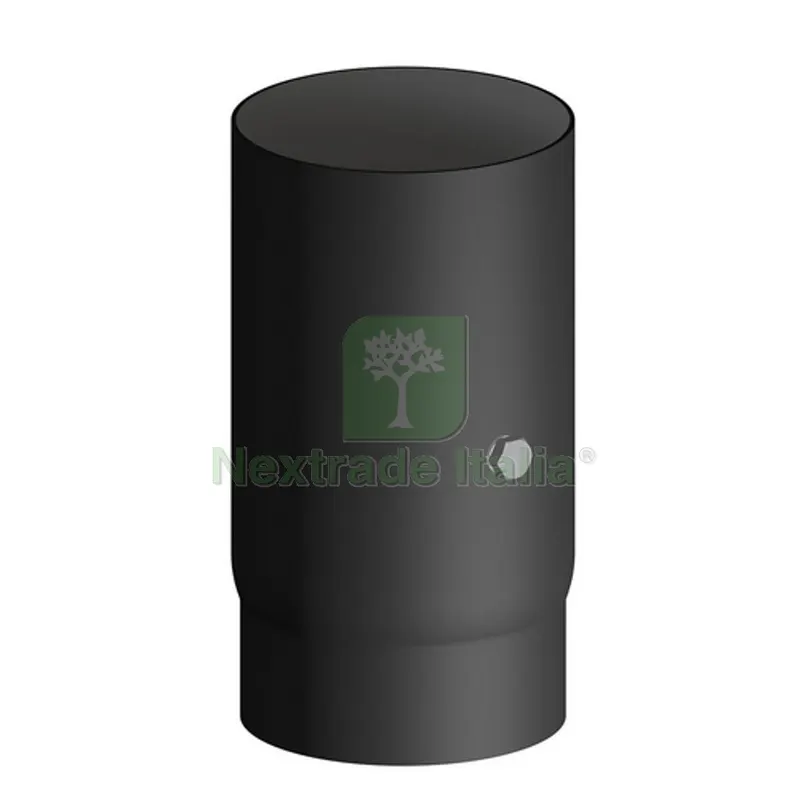 Elemento con Prelievo Fumi L.250MM Acciaio Carbonio Smaltato MF Diam. 120 — Cemento, malte e collanti edili — rif. FERX.DIA409-FD150-120 Elemento con Prelievo Fumi L.250MM Acciaio Carbonio Smaltato MF Diam. 120 — Cemento, malte e collanti edili — rif. FERX.DIA409-FD150-120